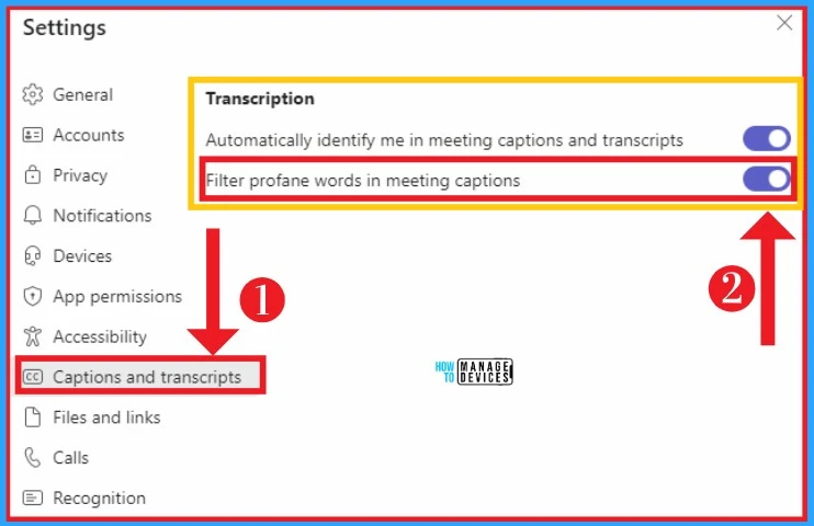 Profanity Filtering Control in Microsoft Teams - fig.3