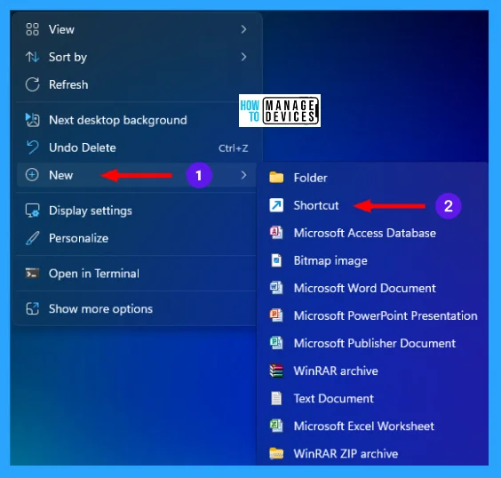 Best Ways to Create Desktop Shortcuts in Windows 11 - Fig. 3