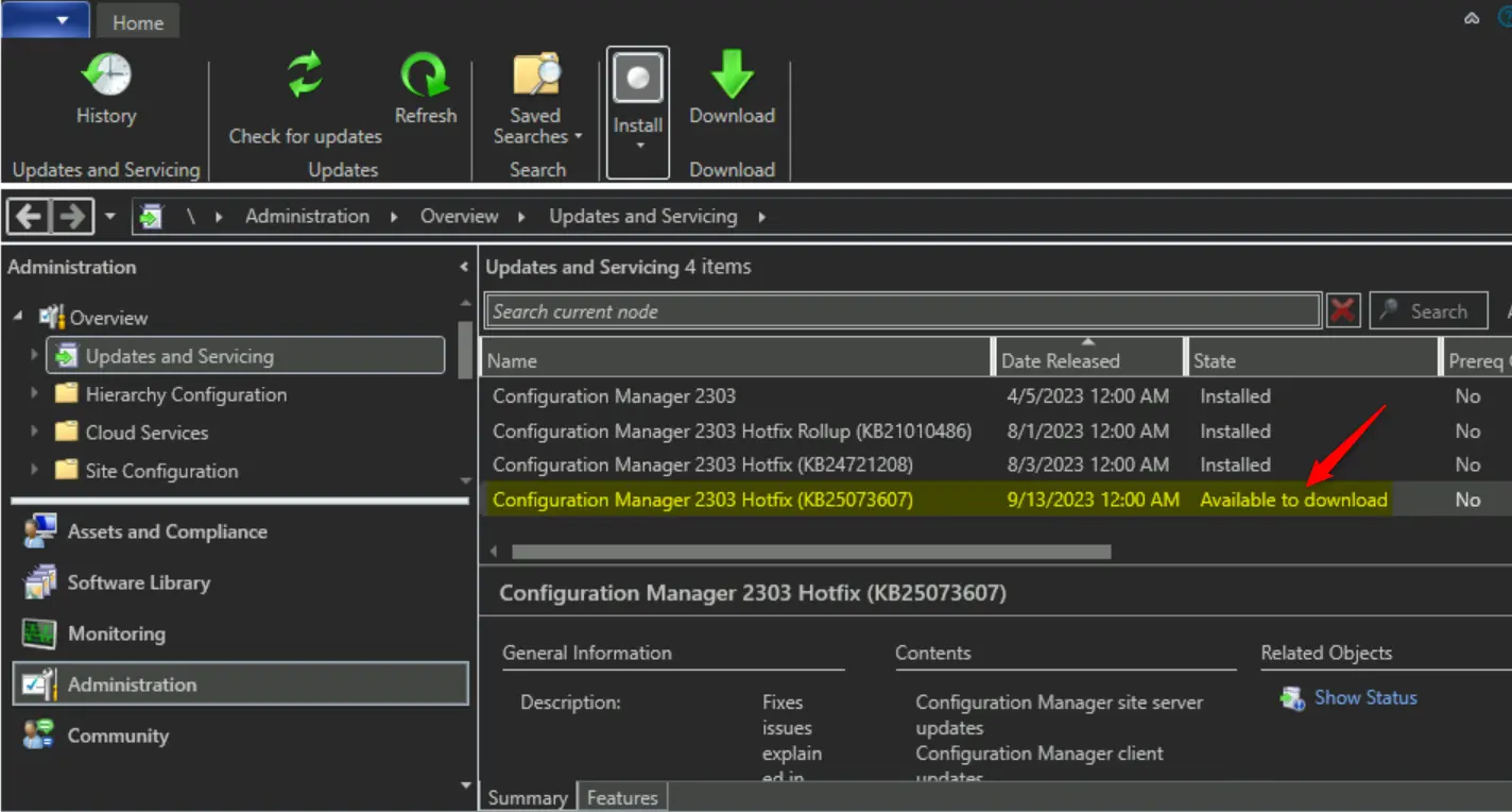 How to Use SCCM Update Registration Tool to Import Hotfix Fig.3