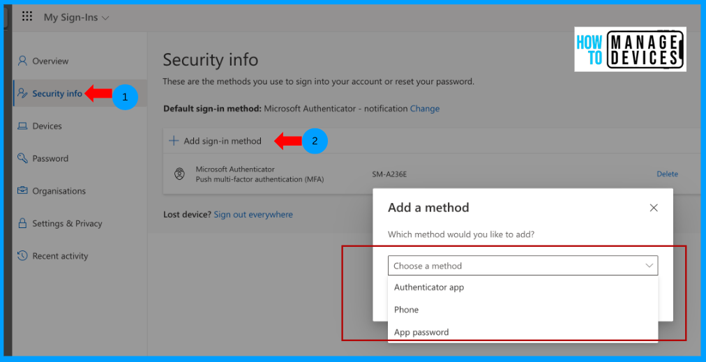 Simple Guide to Enforce Multifactor Authentication(MFA) To Your Users Fig: 12