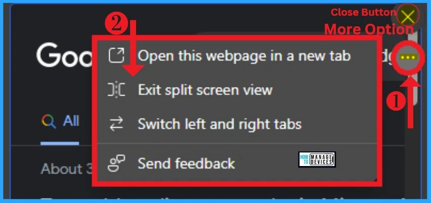 Split Screen Button on Microsoft Edge Browser - fig.11