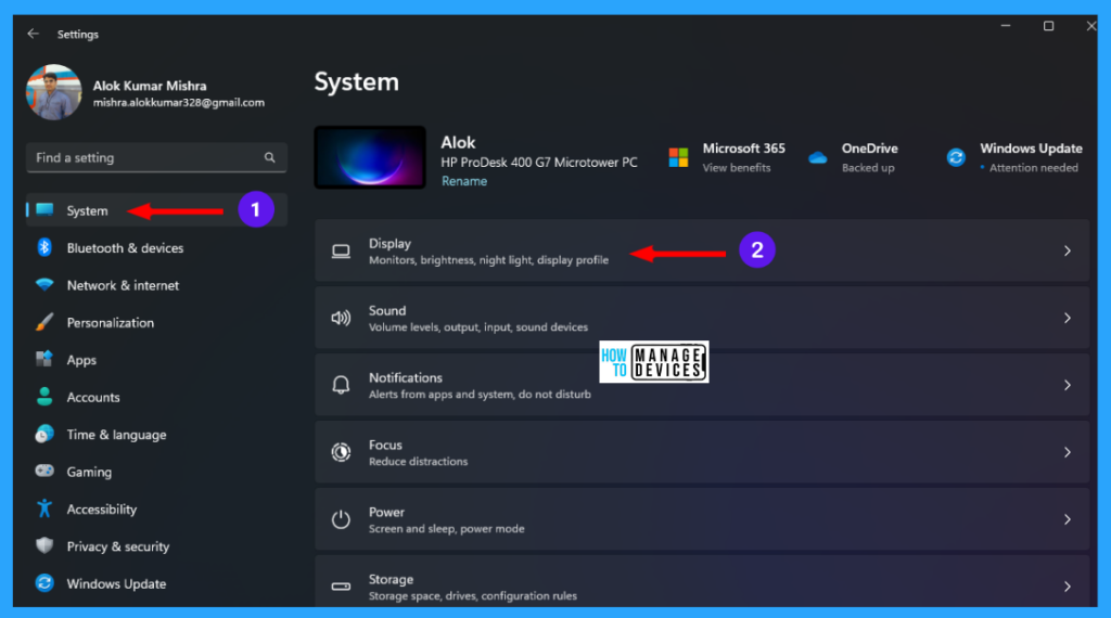 How to Find Display Information in Windows 11 - Fig. 3