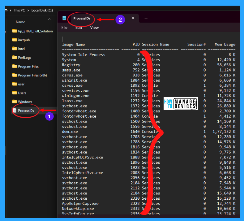 Various Ways to Find Process IDs for Apps in Windows 11 - Fig.9