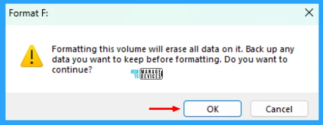 Easy Convert FAT 32 to NTFS in Windows 11 - Fig. 11