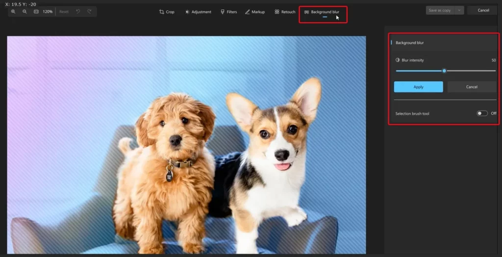 Windows 11 Photos App Background Blur and Latest Features Explained - Fig. 2 - Creds to MS