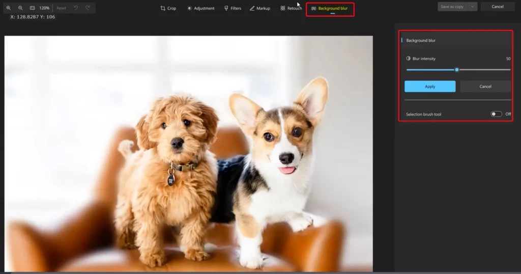 Windows 11 Photos App Background Blur and Latest Features Explained - Fig. 3 - Creds to MS