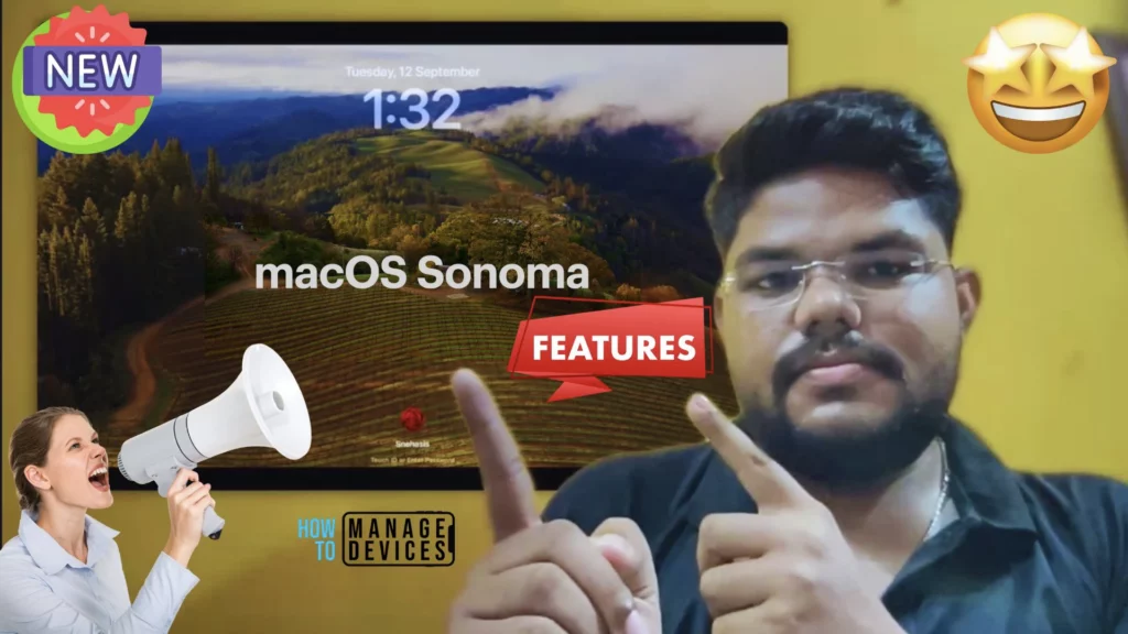 How to upgrade to macOS Sonoma and manage using Intune Fig. 1
