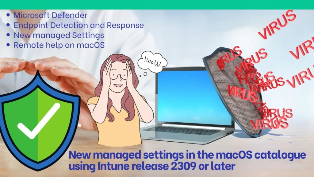 Configure New Managed Settings in macOS Catalogue using Intune 2309 release or later Fig. 1