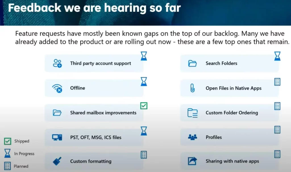 New Unified Outlook Experience Overview - Fig.7 - Creds to MS