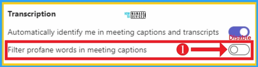 Profanity Filtering Control in Microsoft Teams - fig.4