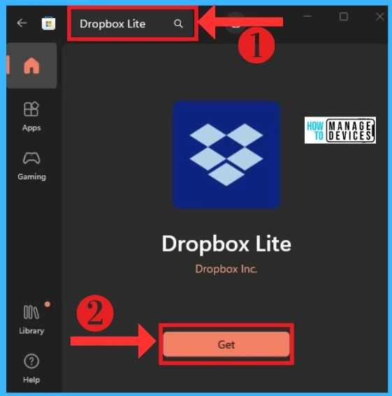 Complete Review of Dropbox Lite Application in Windows - Fig.2