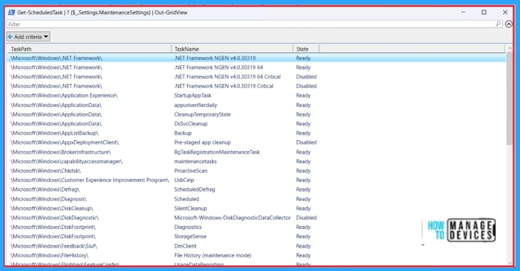 Find all Automatic Maintenance Tasks in Windows – Fig.2