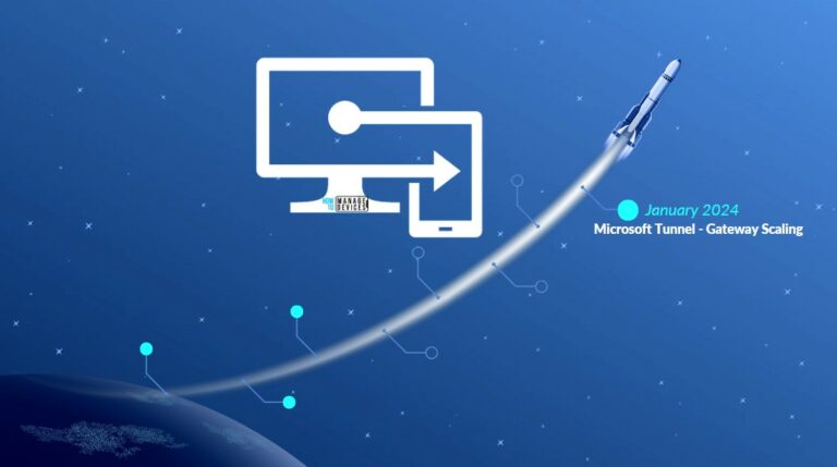 20000 Clients are supported by Microsoft Intune Tunnel Gateway server Main