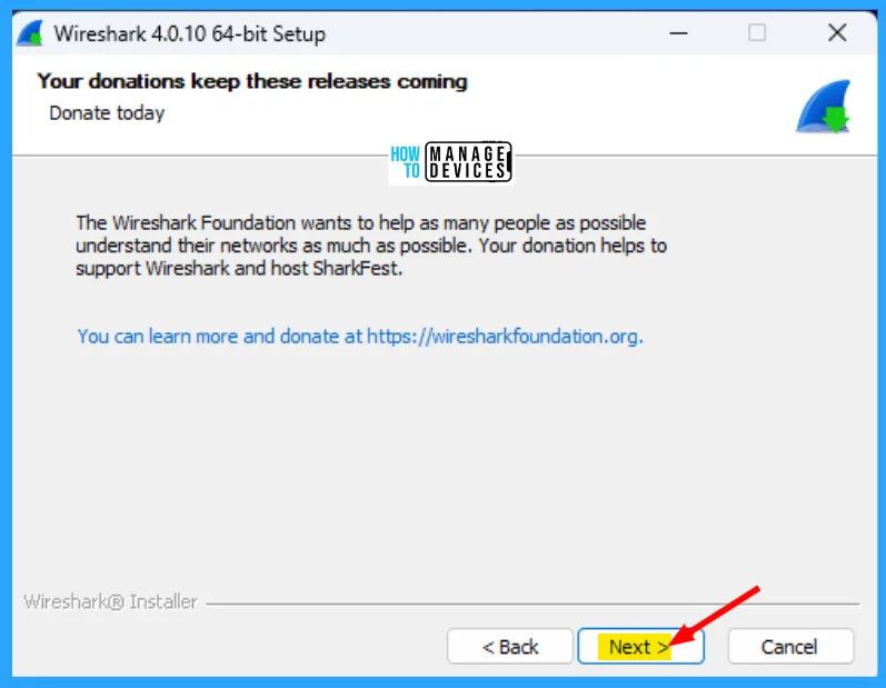 Learn How to Install Wireshark in Windows 11 6 Easy Guide to Install Wireshark in Windows 11 - Fig. 6