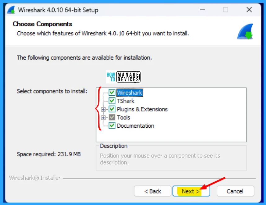 Learn How to Install Wireshark in Windows 11 7 Easy Guide to Install Wireshark in Windows 11 - Fig. 7