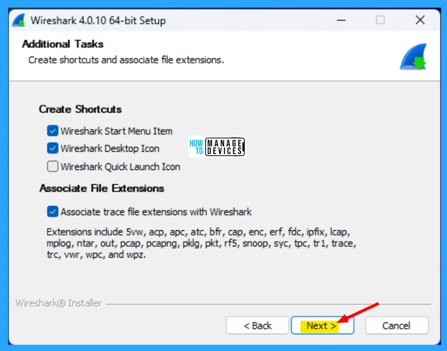 Learn How to Install Wireshark in Windows 11 8 Easy Guide to Install Wireshark in Windows 11 - Fig. 8