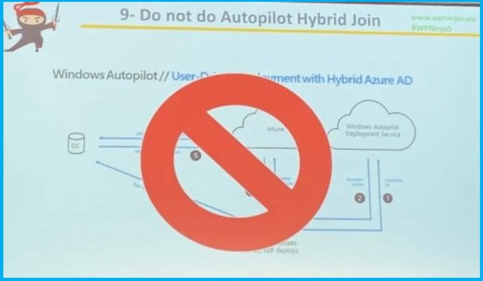 Compare Hybrid Vs Entra ID Join for Autopilot | Avoid Using Entra Hybrid Joined with Autopilot - Fig.3 - Mario Inglitsch