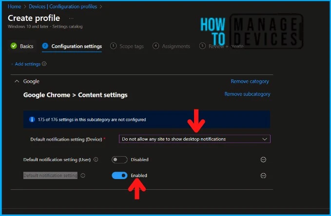 How to Disable Google Chrome Notifications using Intune Easy Method Fig. 7
