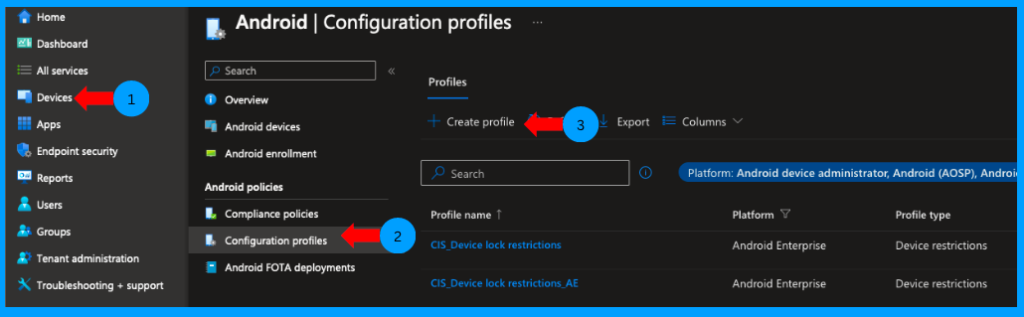 Enrol Corporate Owned Android Devices into Kiosk Mode using Intune - Part 1 Fig. 11