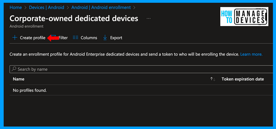 Enrol Corporate Owned Android Devices into Kiosk Mode using Intune - Part 1 Fig. 3