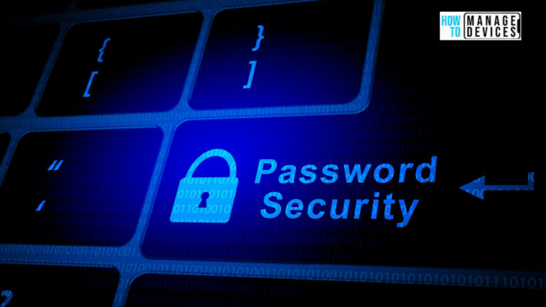 Disable The Password Reveal Button Policy using Intune