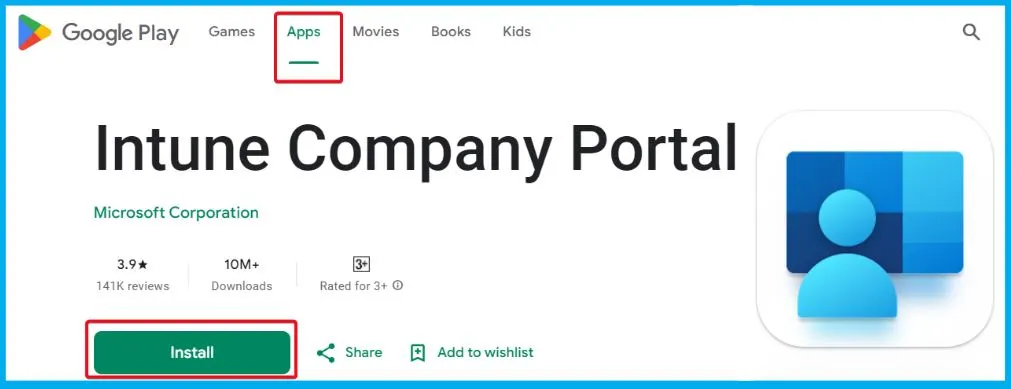 Fix Intune MAM Applications Unresponsive on Samsung Issue - Fig.1 - Creds to Google