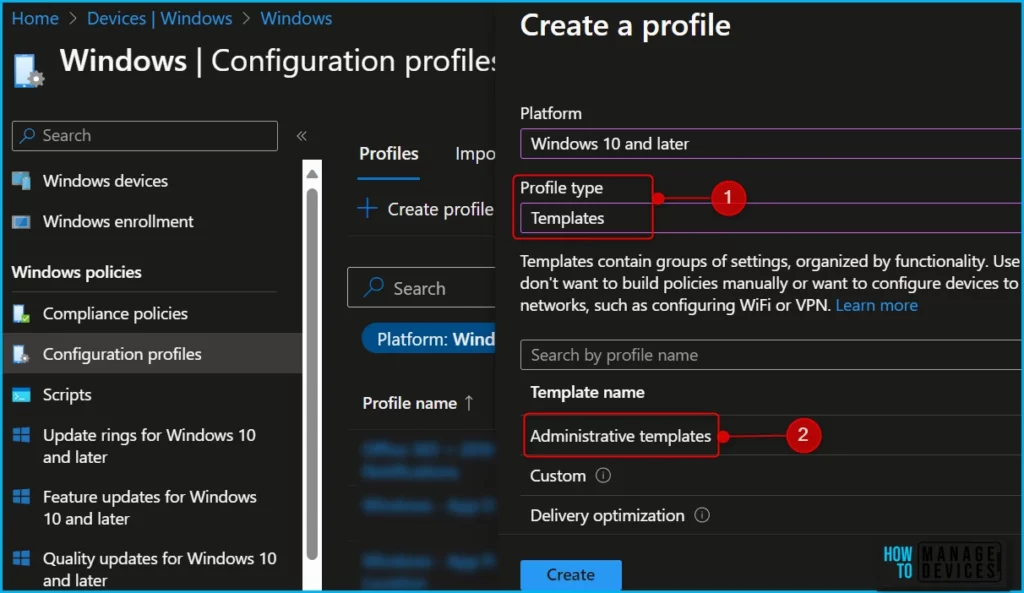 Hide New Outlook Toggle in Outlook Desktop App using Intune Fig.1