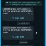 MFA Authentication now moved to WhatsApp