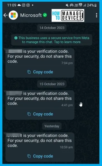 MFA Authentication now Added to WhatsApp - Fig.1