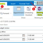 FIX Spoofing Vulnerability with Outlook Image Blocking and Read-Only Meeting Body