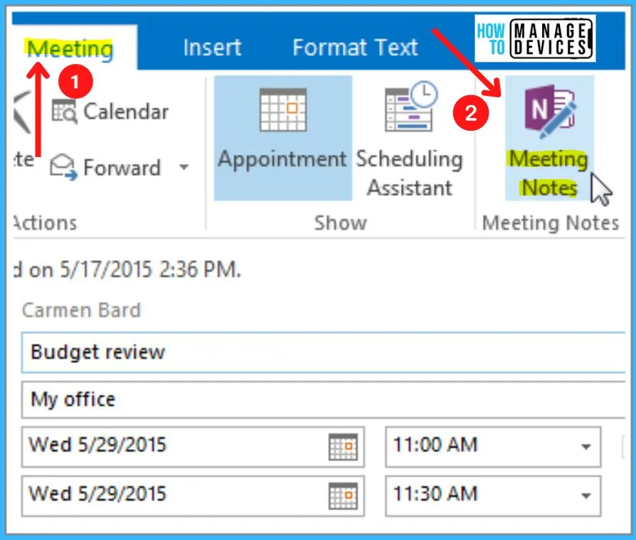 Image Blocking and Read-Only Meeting Body in MS Outlook | Spoofing Vulnerability - Fig.7 - Creds to MS