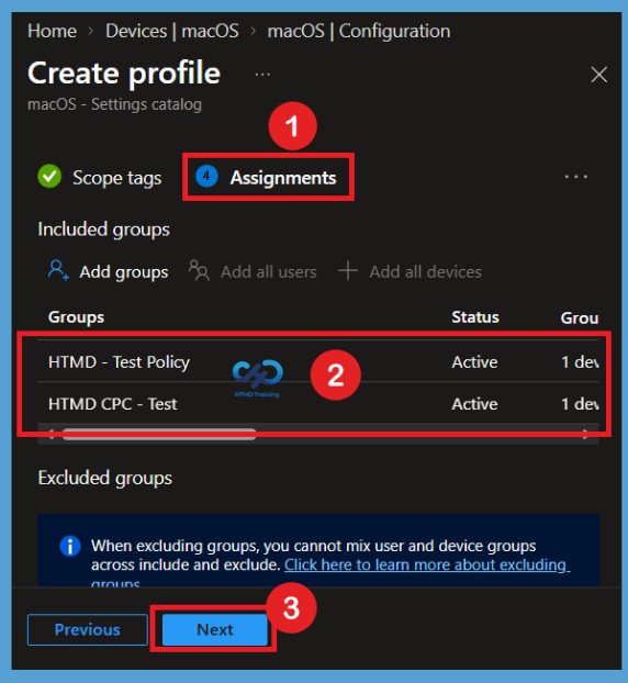 Configure Auto Unlock on Mac Policy to Prevent Apple Watch Unlocking using Intune - Fig.8