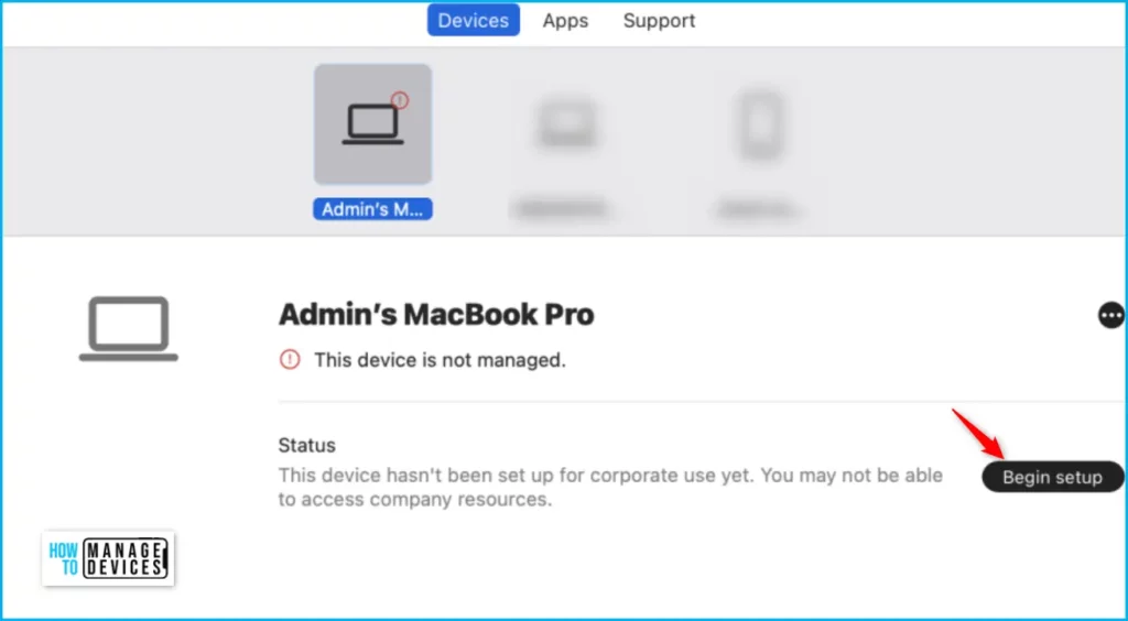 Remove Device from Company Portal for macOS Fig.4