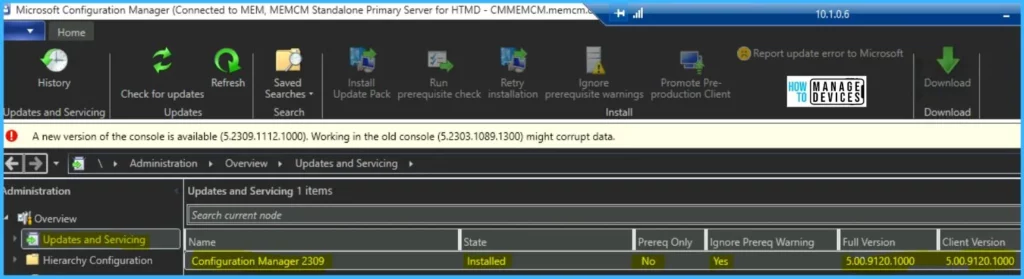 SCCM 2309 Upgrade Guide | New Key Features - Fig.9