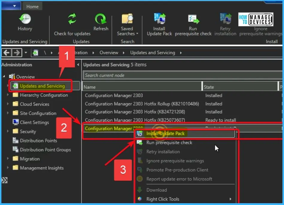 SCCM 2309 Upgrade Guide | New Key Features - Fig.8