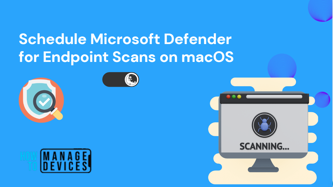 schedule scans with microsoft defender for endpoint on macos