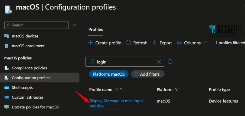 Display Organizational Messages on macOS Login Screen using Intune Fig.5