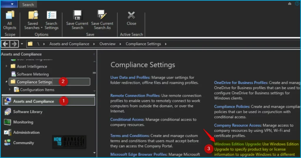 Windows 11 Edition Upgrade using SCCM Policy Settings  Fig.1