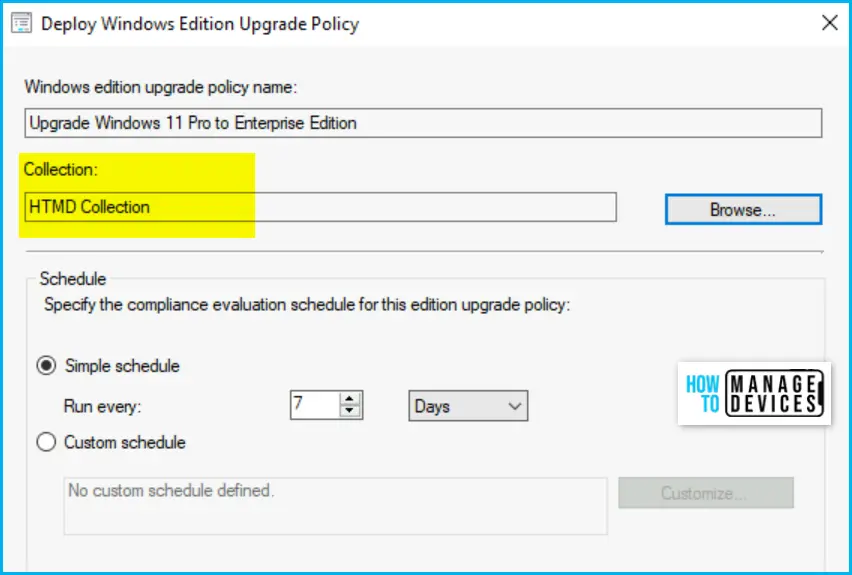 Windows 11 Edition Upgrade using SCCM Policy Settings  Fig.7