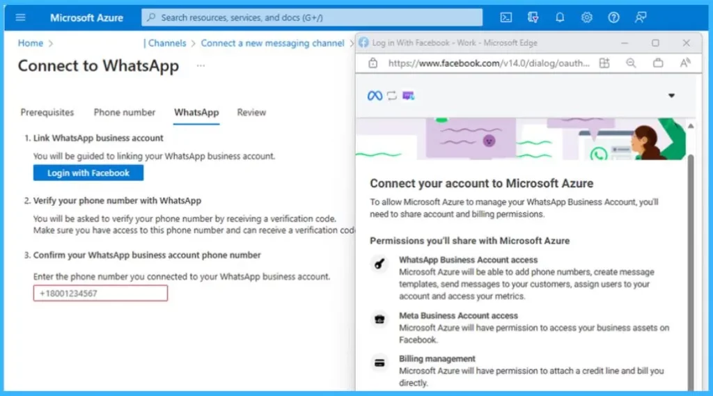 HTMD Newsletter 112 Summary from 23rd to 27th October 2023 15 WhatsApp Messaging in Azure HTMD Newsletter 112 Fig. 14
