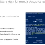 Autopilot Device Registration Error 802 806 808 640