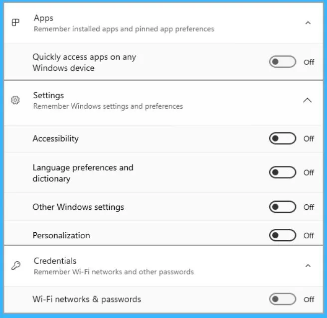 Overview of New Windows Backup Application in Windows - Fig.4 - Creds to MS