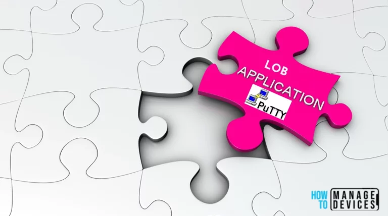 Deploy Putty Windows Line-Of-Business app using Intune