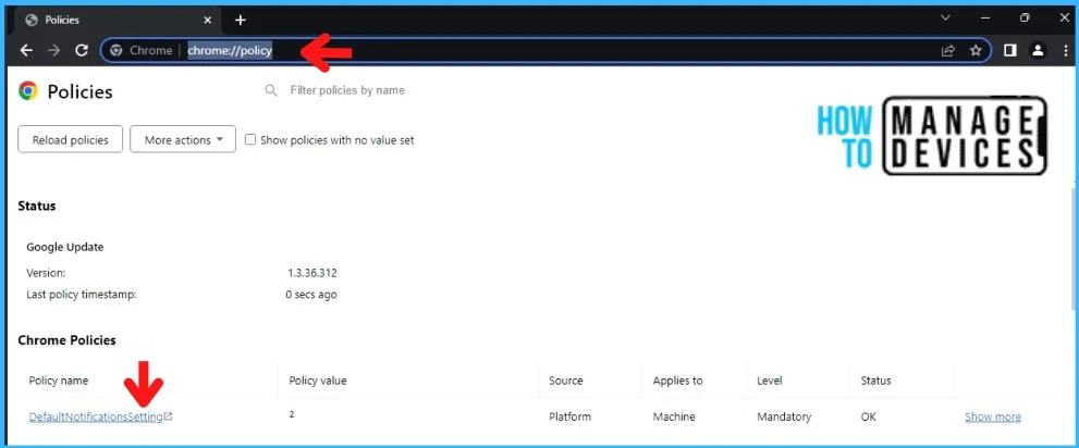 How to Disable Google Chrome Notifications using Intune Easy Method Fig. 11