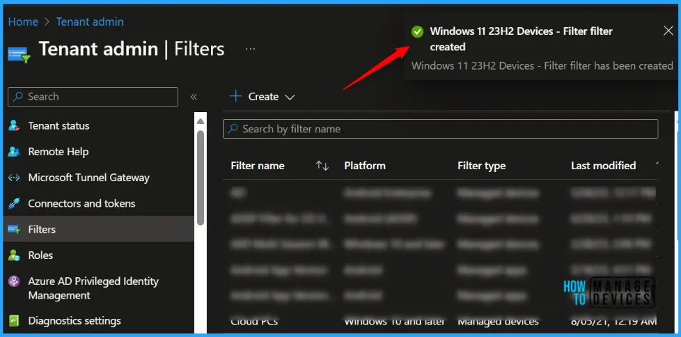 Create Filter Rule for Windows 11 23H2 Devices in Intune Fig.6