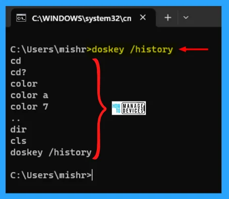 Try 10 Secret Tricks for Command Prompt in Windows 11 - Fig. 3