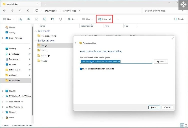 New Update on File Explorer in Windows 11 – Fig.8 - Creds to Future