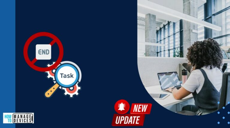 New End Task Options from Taskbar in Windows