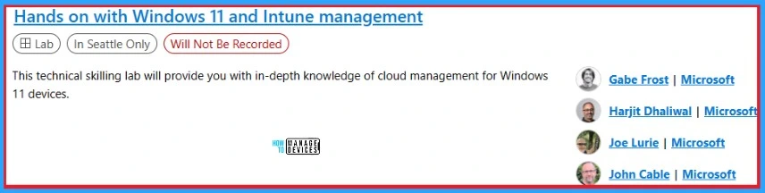 List of Intune Sessions in Microsoft Ignite 2023 8 List of Intune Sessions in Microsoft Ignite 2023 - fig.8