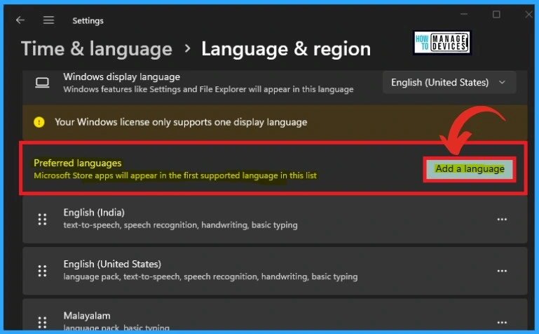 Language Packs for Windows - Fig.2